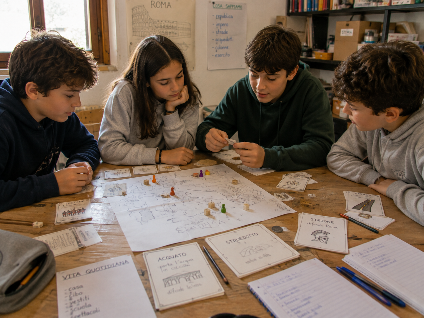 Antica Roma Council Un gioco di ruolo per fondare una città